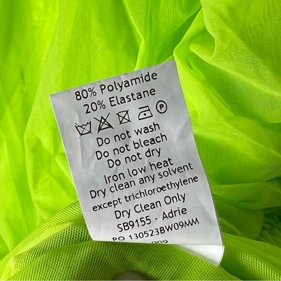 House of CB Neon Green Mini Dress - Picture 9 of 9